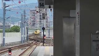2025.9.22 砸道車回送8782次，台中通過\/后里站內停靠