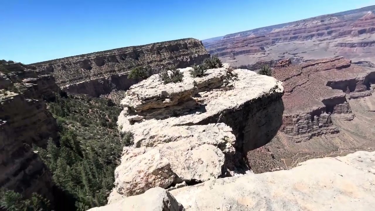 67. A bit risky….. :) Grand Canyon AZ -Below the rim trail/ solo hiking, cool cave :)