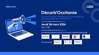 Webinaire Décarb'Occitanie