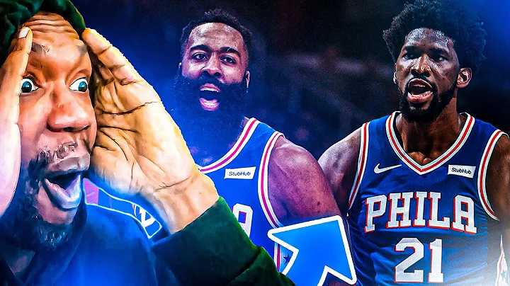 LES SIXERS CHAMPION AVEC JAMES HARDEN ?! React