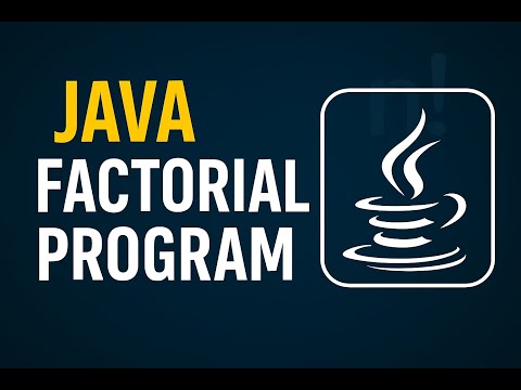 Factorial Program in Java