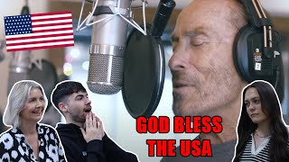 BRITISH FAMILY REACTS | Lee Greenwood, US Soldiers Release New Version Of 'God Bless The USA'!