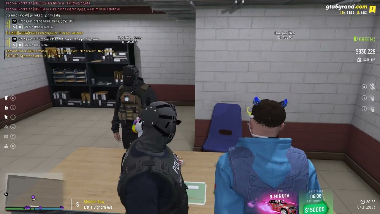 GrandRP : Uhapšeno lice odrukalo svoje ljude iz plave bande.