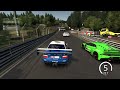 BMW V8 E36 JUDD, Assetto Corsa Gameplay. Nürburgring Nordschleife track.