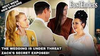 EastEnders Spoiler: Whitney's Wedding Shocker - Zack's Secret Out! Episode 6911 | Monday 20 May