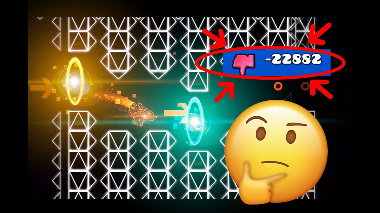 Geometry Dash - Most dislikes featured demon level!