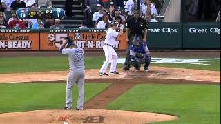 2012/08/21 Tigers work out eight walks