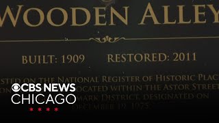 Chicago's historic wooden alley inspires Chicago author Details