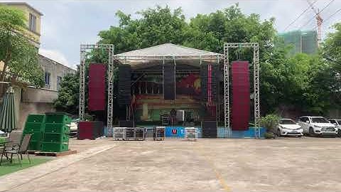 Max-215 dual 15  three-ways Line Array .
