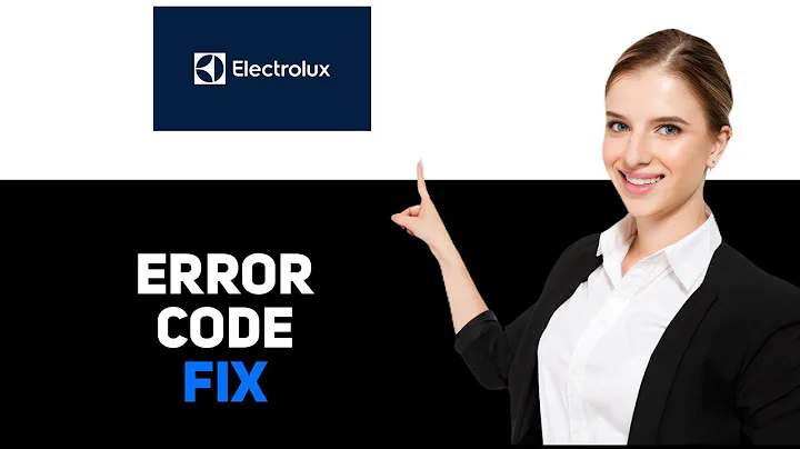 Electrolux Oven Error Code F908 2025