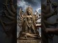 🙏Building a Fierce 8ft Sand Sculpture of Goddess Kali  #ai #shorts #viral #Mahakali