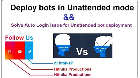 Unattended Bot deployment | Solve Auto Login issue for Unattended bot | Automation Anywhere |RPA |AA