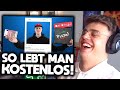 Papaplatte reagiert auf KOSTENLOS LEBEN als INFLUENCER 😂 | Papaplatte Highlights