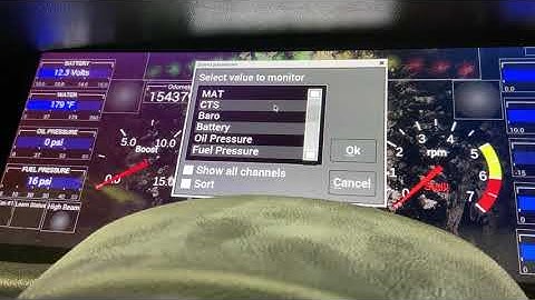 Holley Pro Dash. How to add indicator light ( Fan On ).Terminator X