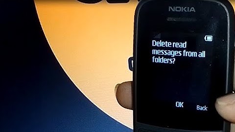 nokia 105 ss mobile me message delete kaise kare !! how to delete messages on nokia 105 ta 1304 ss
