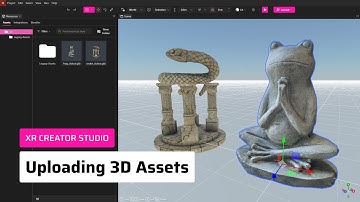 XR Creator Studio | Uploading 3D Assets