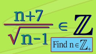 The expression must be an integer