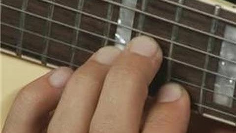 2nd Inversion Octave Up of D Minor Guitar Chord on the Top Strings : Guitar Chord Dictionary 21