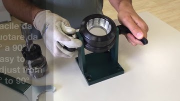 Adjustable tightening stand for CNC router - Sistemi Klein®