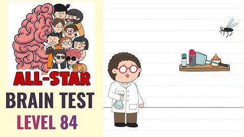Brain Test All Star Level 84 | Get some blood samples from that mosquito | Walkthrough