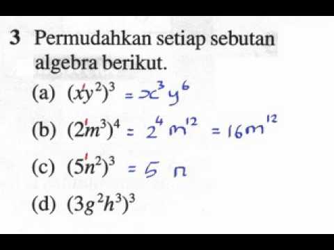 Matematik T3 Bab 5 Indeks Youtube