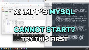 How to Restore a Broken MySQL Server in XAMPP (Easy Fix Without Data Loss)