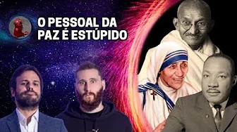 imagem do vídeo "MAHATMA GANDHI, O FAMOSO MALA" com Rosso e Varella | Planeta Podcast (CineClube)