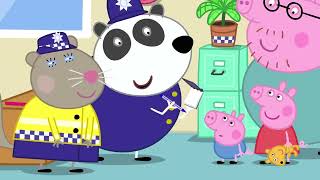 Peppa Pig S05E36 Police ⛽🚉🚉⛽⛽