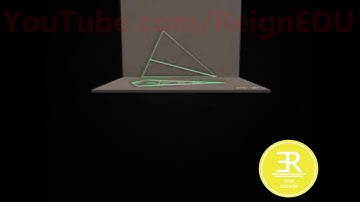 Front View and Top View of Pentagonal Pyramid - #ReignEdu Animation Series #ED103