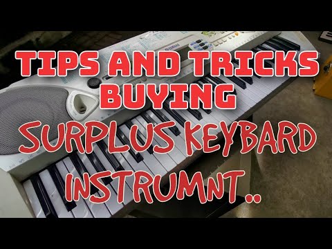 How To Choose A Cheap Second Hand Keyboard Piano