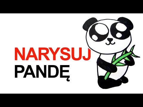 Wideo: Jak Narysować Pandę