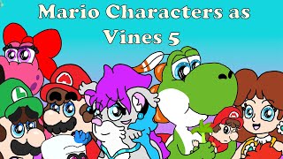 Super Mario characters as vines 5