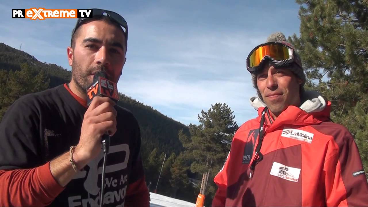 Entrevista a Miquel Rull - SnowParkDivision en evento Burn Ride La Molina - PRExtreme TV Channel
