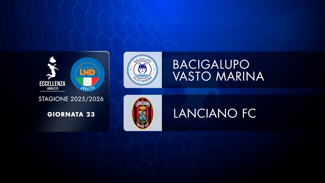 Eccellenza | 23° giornata | Bacigalupo Vasto Marina - Lanciano FC (0-2)