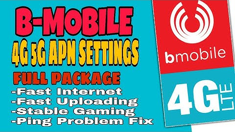 BMobile PNG APN Settings - 4G 5G APN Settings