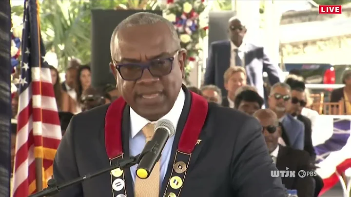 Governor Albert Bryan Jr.  Second Inaugural Address
