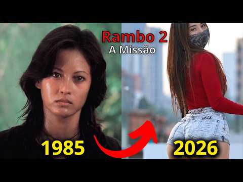 RAMBO: FIRST BLOOD PART II (1985): WHAT HAPPENED TO THE STARS 41 YEARS AFTER THE CLASSIC?