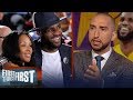 Nick Wright on why LeBron joining Lakers was not a basketball choice | NBA | FIRST THINGS FIRST