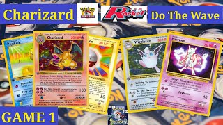 Base Set - Team Rocket Format - Charizard/Electrode VS Do The Wave  - Game 1