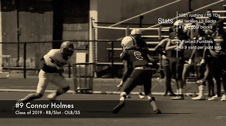 Connor Holmes Sayreville Bombers 2017 Highlights -...
