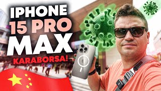 Çi̇ne Iphone 15 Pro Max Almaya Gi̇tti̇m Korona Oldum