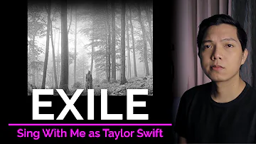 Exile (Male Part Only - Karaoke) - Taylor Swift ft. Bon Iver