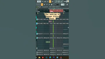 The Making Of Bongo Fleva Beat In FL Studio21 Viral Bongofleva Afrobeats Bongobeats 