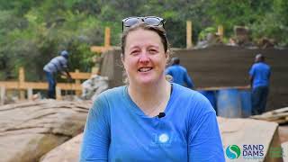 Sand dam expedition volunteer - Ruth