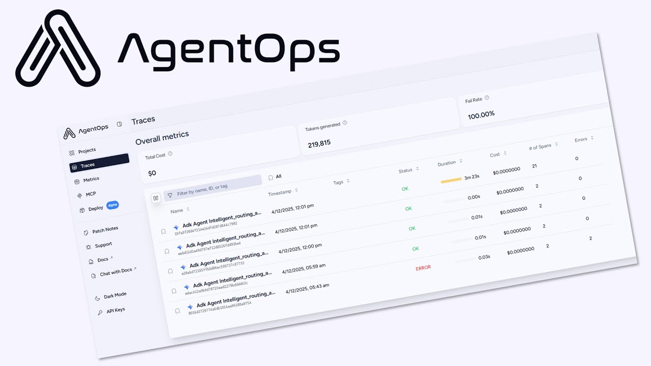 AgentOps Observability Demo: Debugging Multi-Agent LLM Workflows in ...