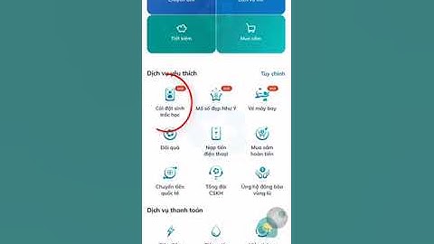Cách Cài Đặt Sinh Trắc Học BIDV Cập Nhật Cách Mới
