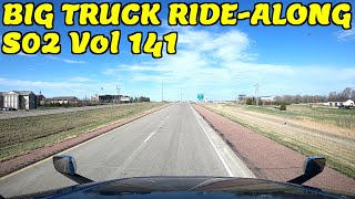 BIG TRUCK RIDE ALONG S02 VOL 141 - I90 Westbound In South Dakota