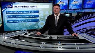 Video: Sunny breaks on mild day