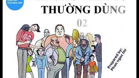 3000 TỪ VỰNG TIẾNG ANH THÔNG DỤNG  500 TÍNH TỪ CƠ BẢN