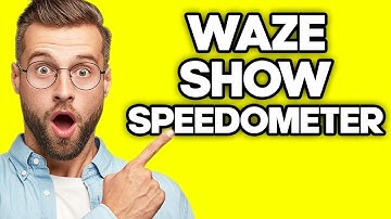 How To Show Speedometer in Waze (2023)